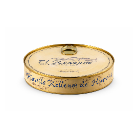 Pimientos del piquillo rellenos de hueva de atún El Ronqueo