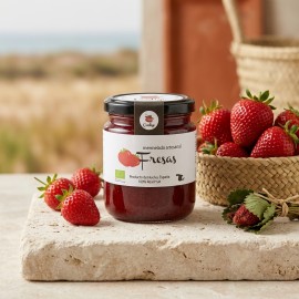 Mermelada ecológica de fresas Conservas Contigo
