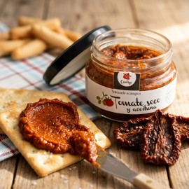 Paté de tomate seco y aceitunas Conservas Contigo
