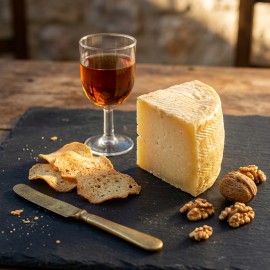 Queso de oveja madurado en manteca ibérica El Bosqueño