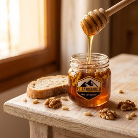 Miel con nueces o piñones El Zanganillo