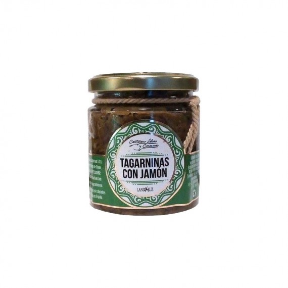 Tagarninas con jamón Cantizano