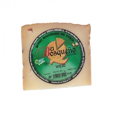 Queso de oveja curado viejo El Bosqueño