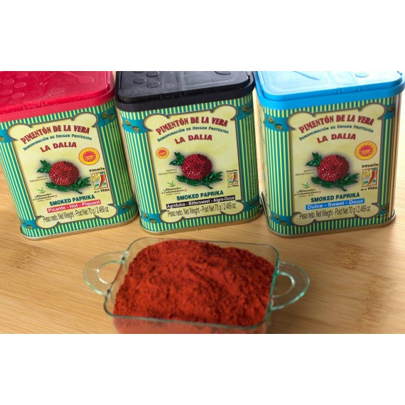 Pack de 3 pimentón de la Vera La Dalia